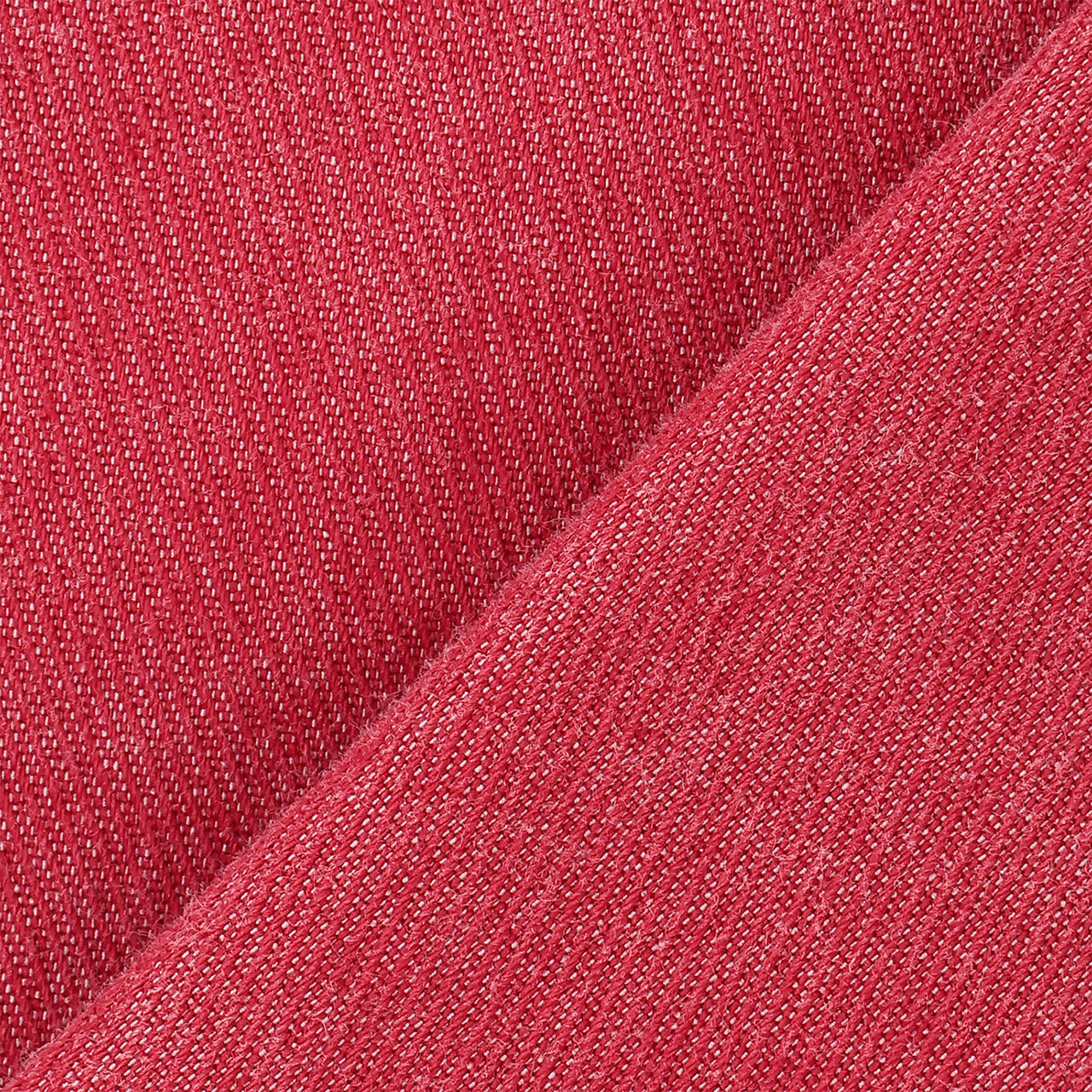 Sailor Collar Denim Jacket,Red, large image number 8