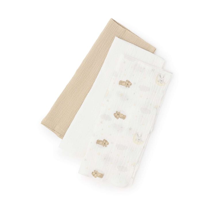 Gauze Large 3P,Yellow, medium image number 0