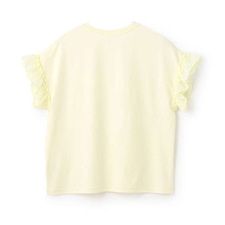 Sequined Logo T-Shirt,White, medium image number 1