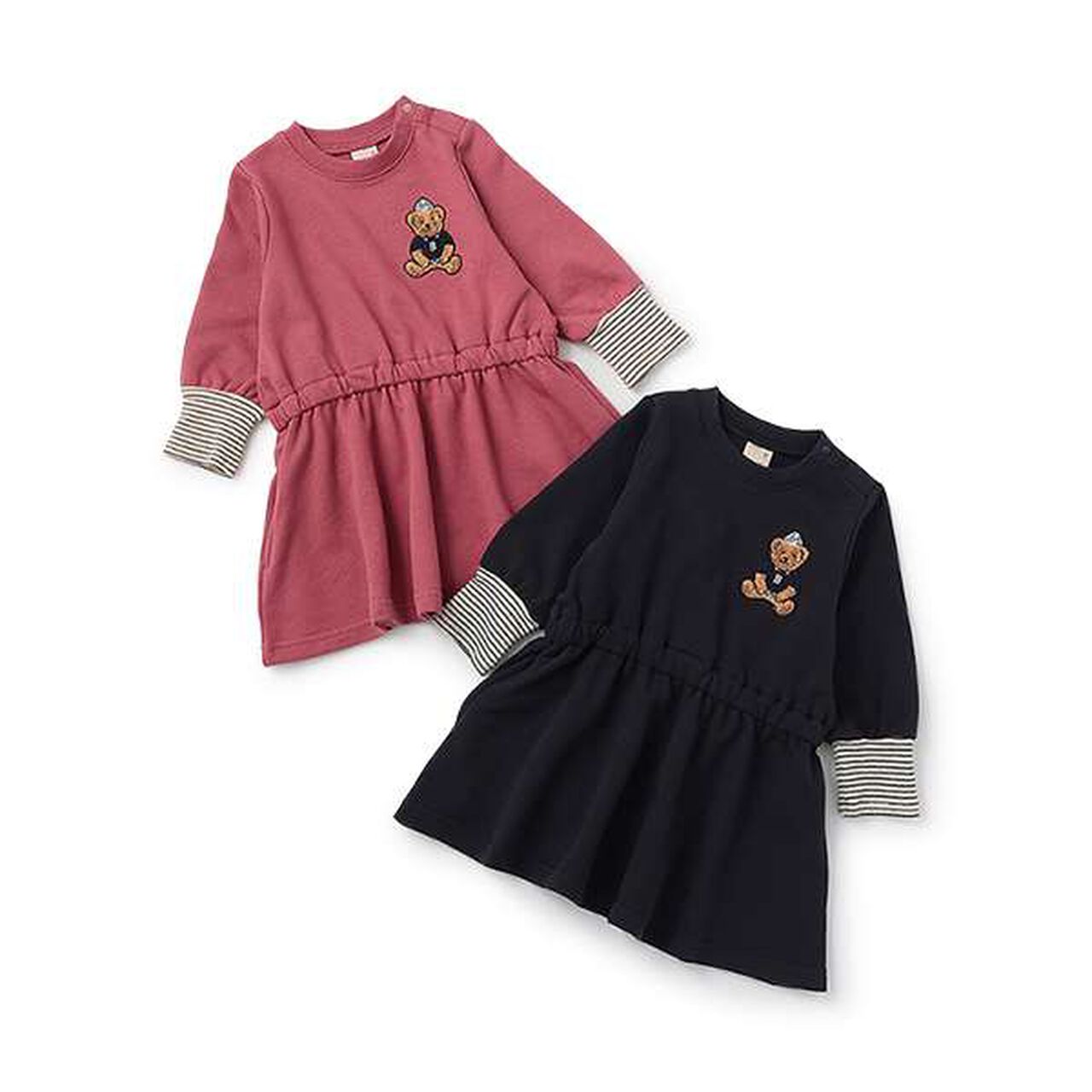[Link] Bear Sagara One-Piece Dress,Navy, large image number 10