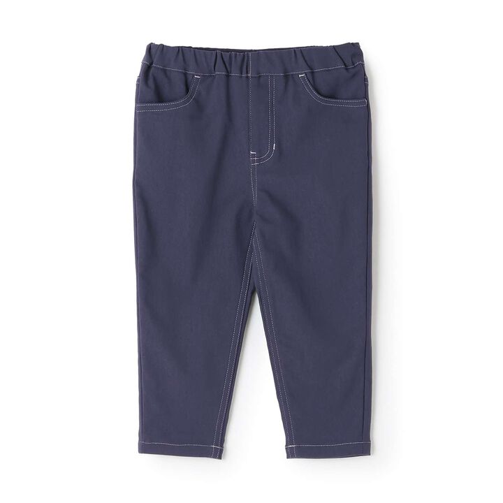 Relaxed Stretch Pants,Navy, medium image number 0