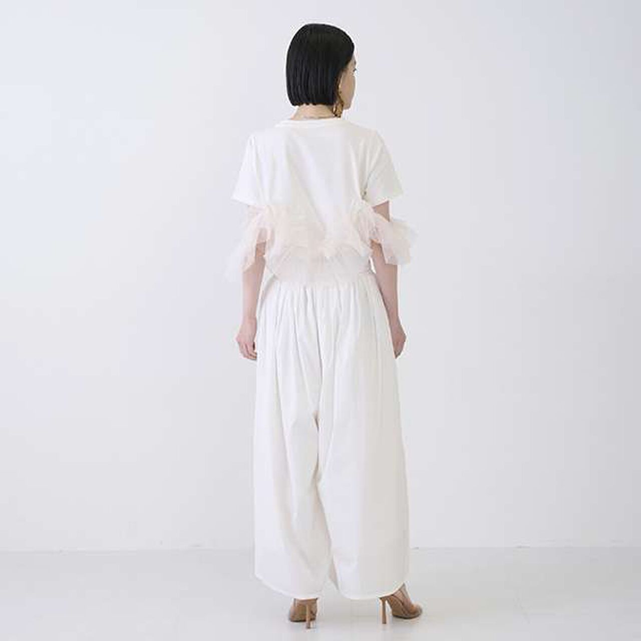 [LADIES] Wide Pants,Off white, large image number 12