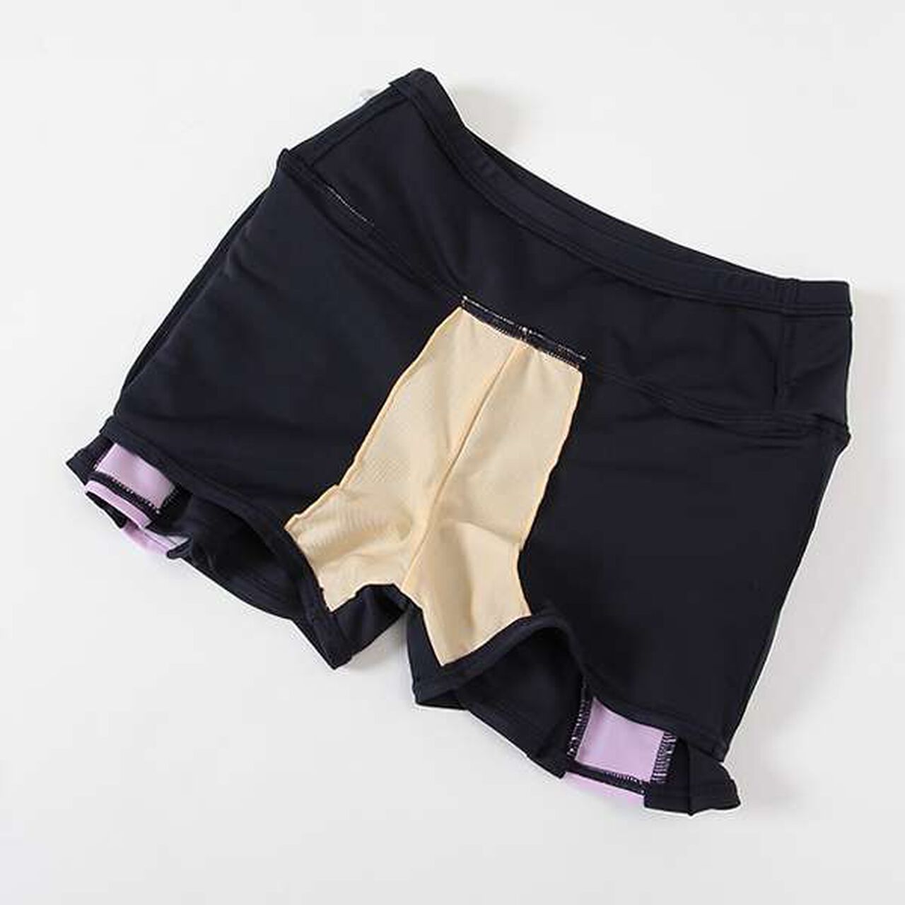 LT Pleated Skirt Tankini [SWIM],Purple, large image number 4