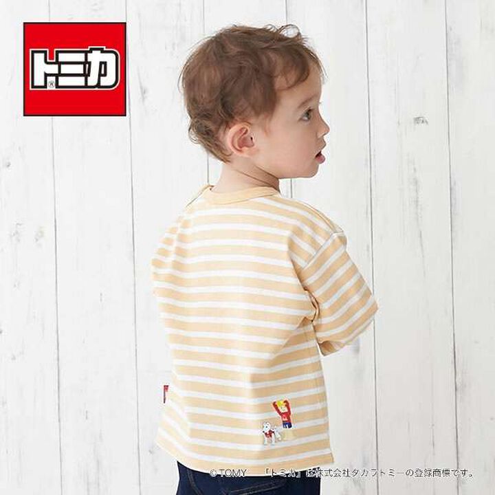 TOMICA Appliqu&eacute; Long Sleeve T-Shirt,Yellow, medium image number 12