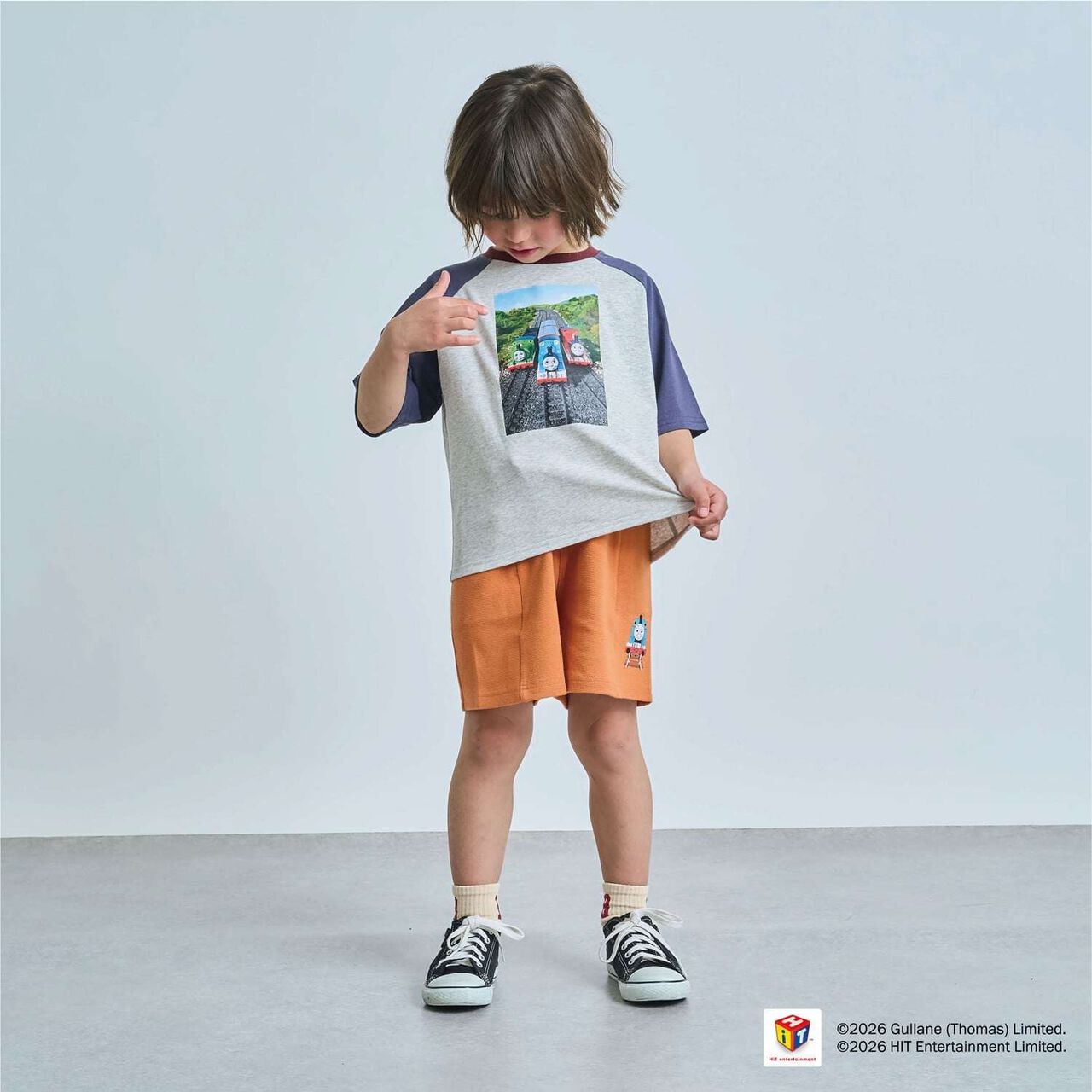 Thomas the Tank Engine One-Point Half Pants,Orange, large image number 18