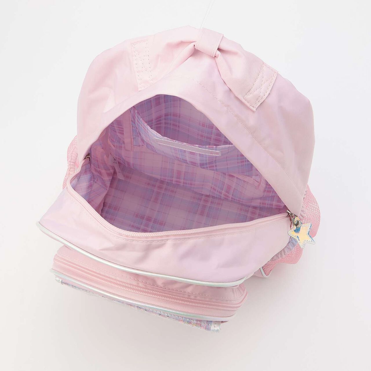 Sparkling Backpack, Capacity Approximately 18L,Light pink, large image number 7