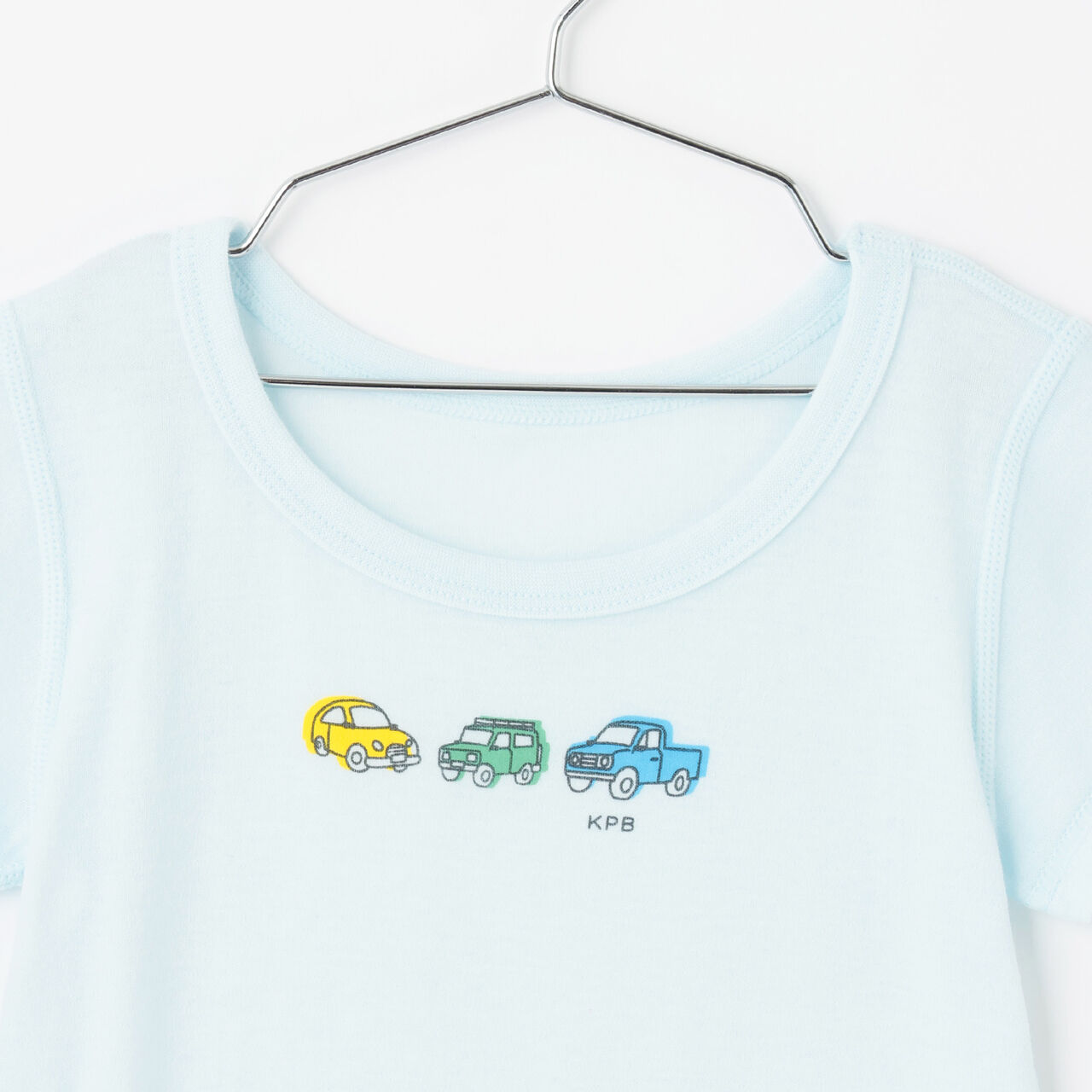 Short-Sleeve Undershirt,Off white, large image number 2