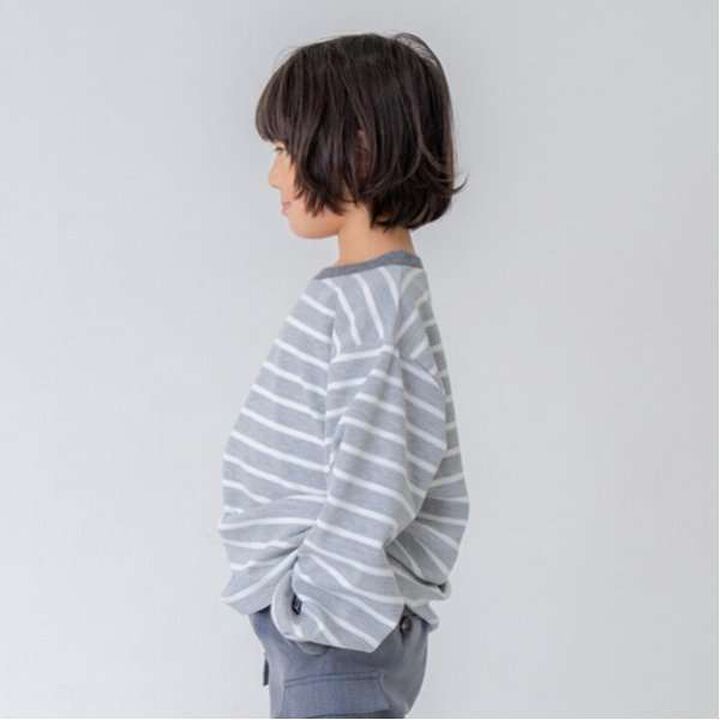 [365D.] Waffle Wide Long Sleeve T-Shirt,Green, medium image number 3