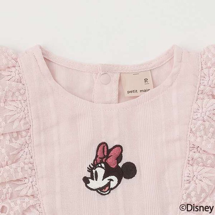 [Disney] Shoulder Frill Tunic Outfit Set,Light pink, medium image number 10
