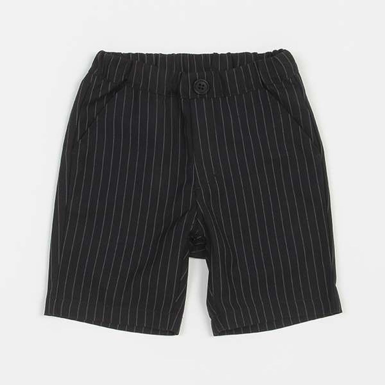 Stripe/Check 5-Minute Length Pants,Navy, large image number 0
