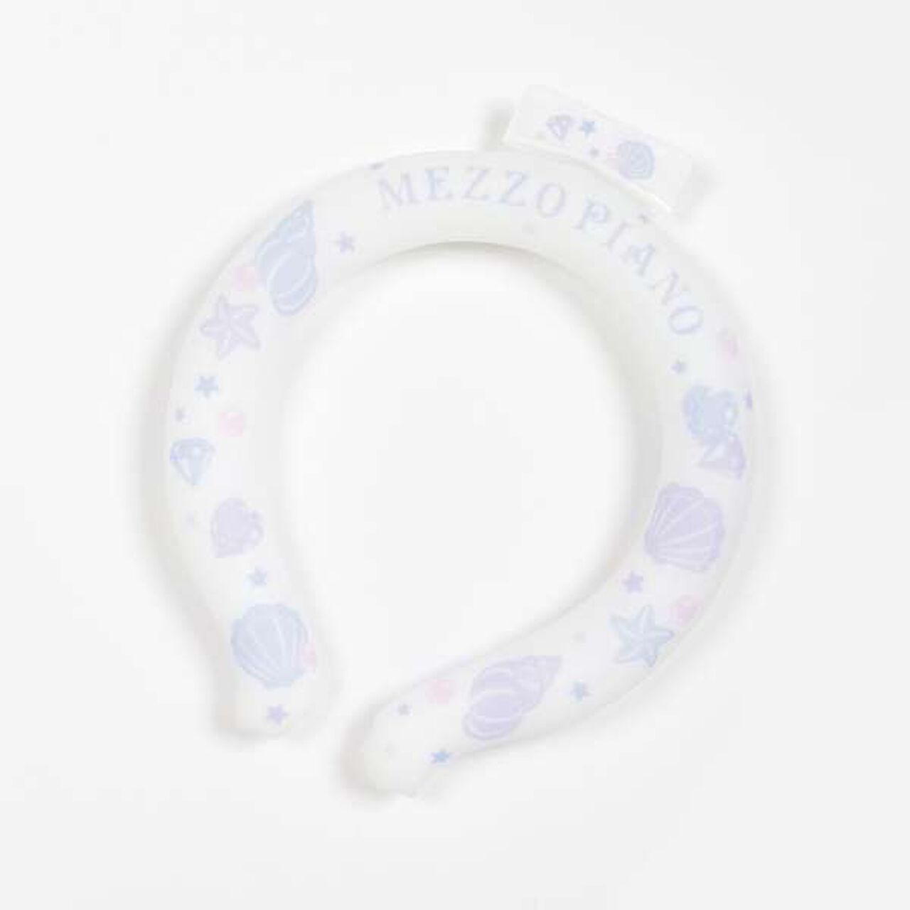 Shell Pattern Neck Cooling Tube,White, large image number 0