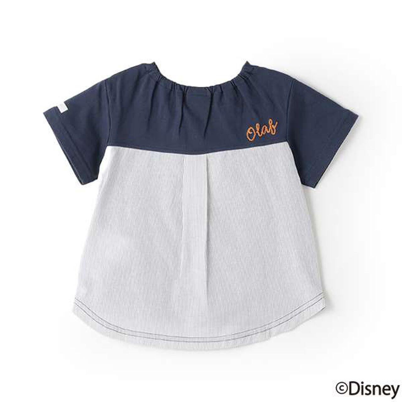 [Disney] Olaf Appliqué T-Shirt,Black, large image number 17