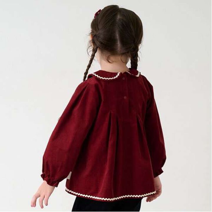 [Link] Charcoal Blouse,Ivory, medium image number 11