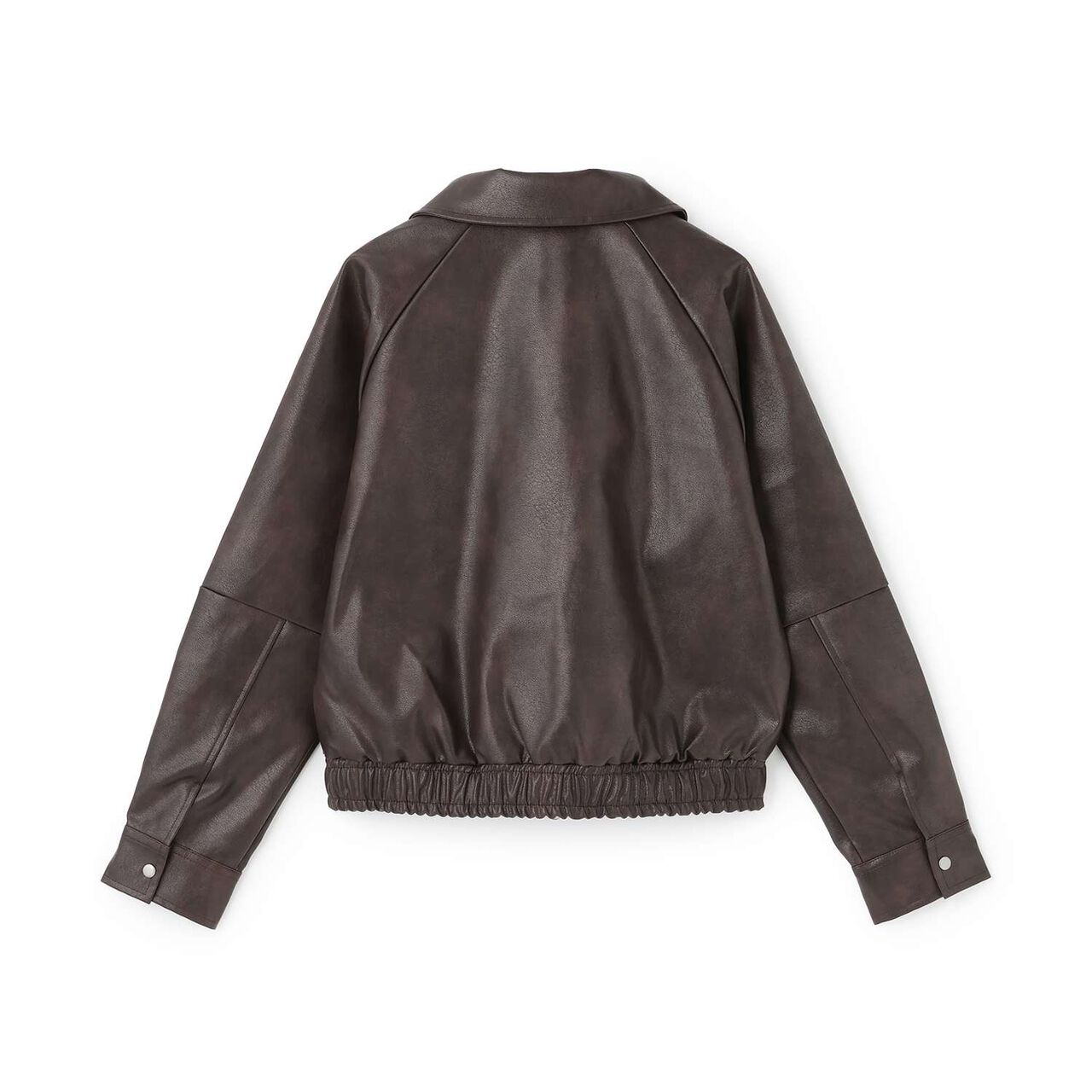 LTXC [Washable, Adjustable] Faux Leather Jacket,Black, large image number 10