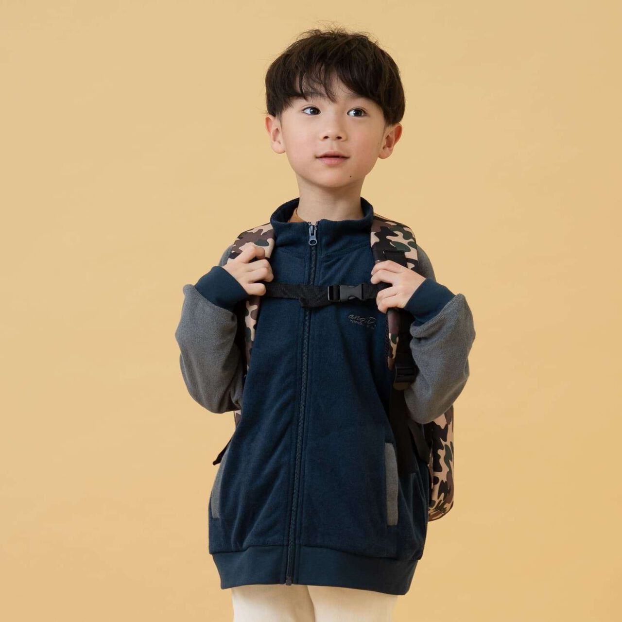 Link Pile Track Jacket,Sax blue, large image number 9