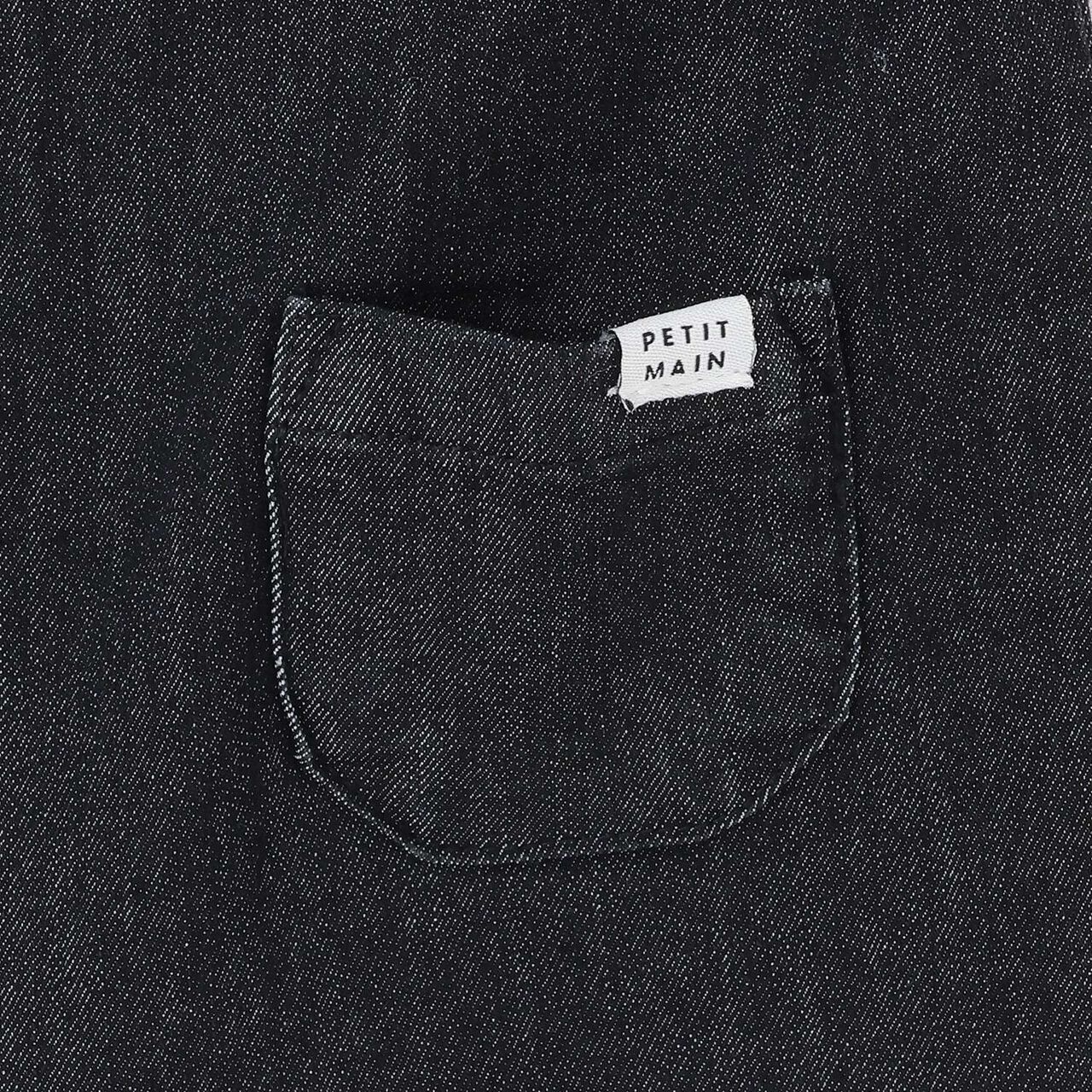 Denim Overalls,Black, large image number 4
