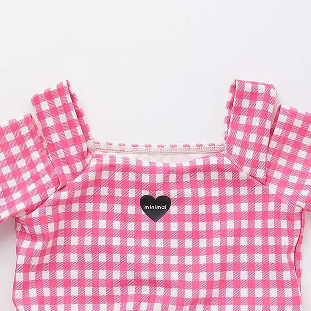 [UV Protection/SWIM] Off-Shoulder Top with Flare Skirt Pants,Black, large image number 3