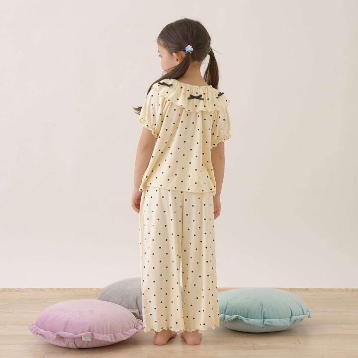 [正反皆可穿] [接觸涼感] 清涼舒適睡衣 [兒童服裝] [童裝] [女孩],暗紅色, medium image number 27