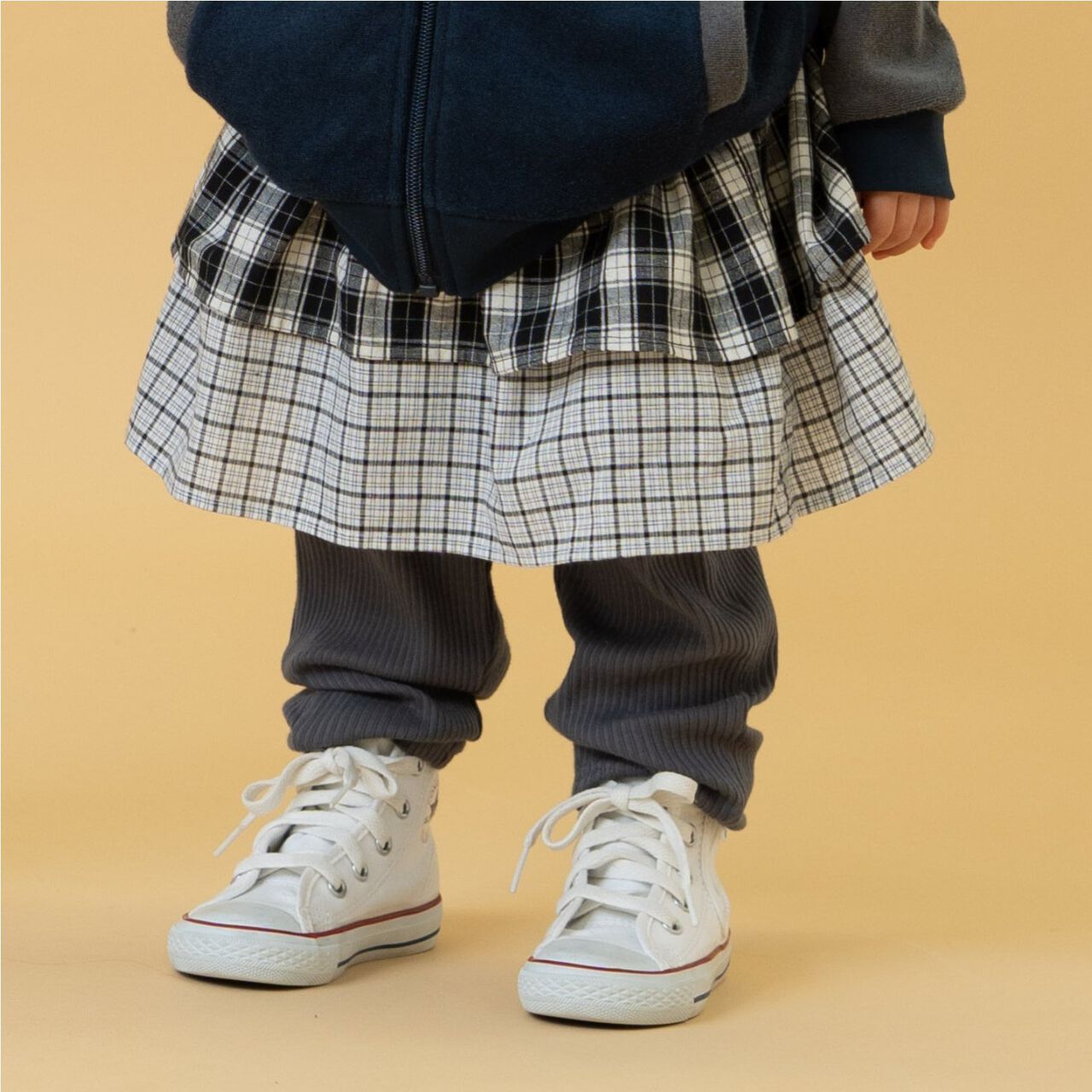 Peplum Frill Belt,Beige, large image number 2