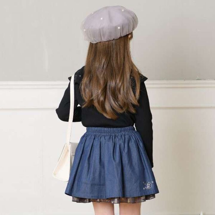 KPDECO Tulle Beret Hat (M-L),Ivory, medium image number 11