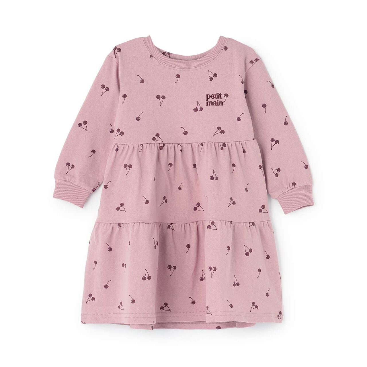 [GOOD PRICE] Cut Tiered One-Piece Dress,Light beige, large image number 2