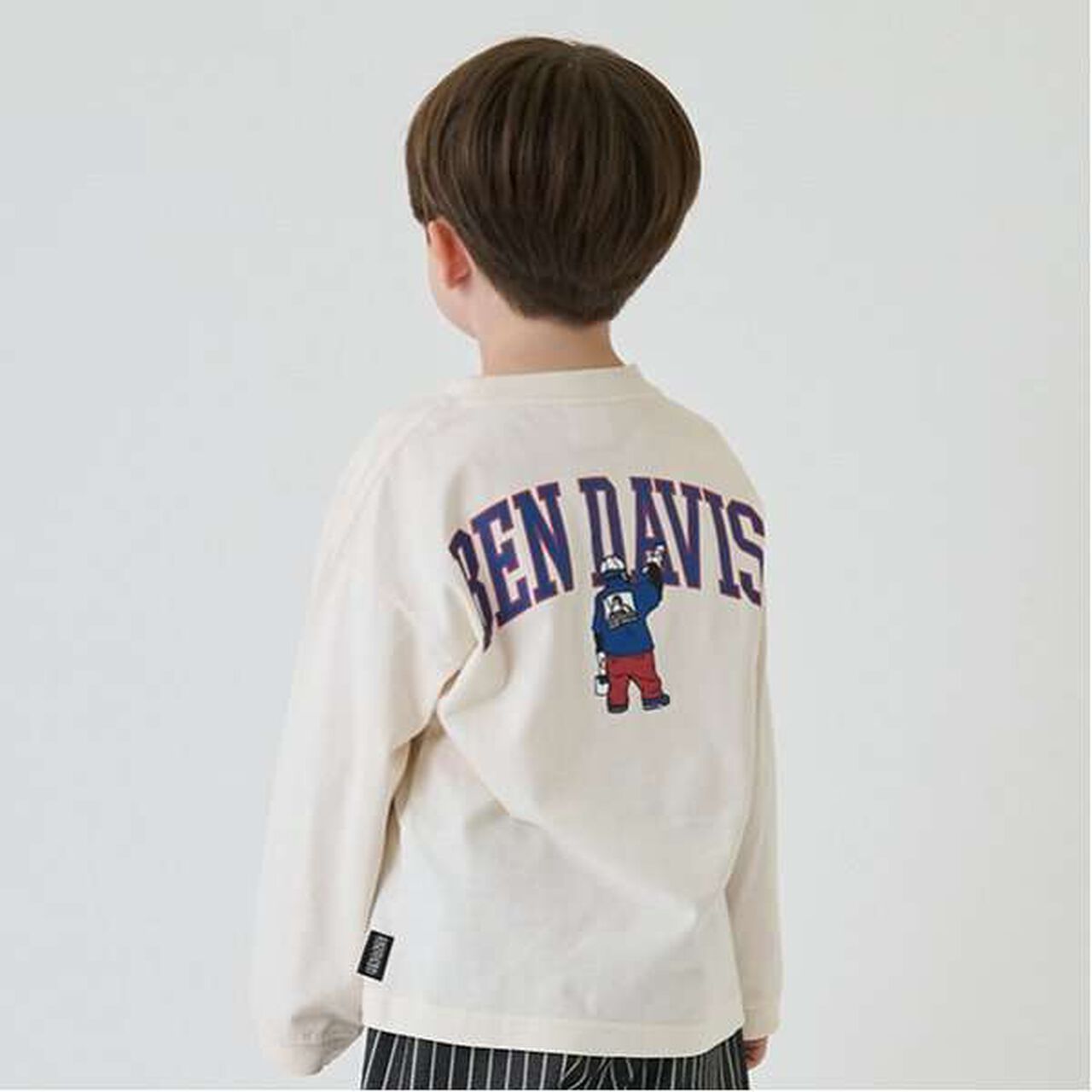 [BEN DAVIS] Graphic Tee,Black, large image number 9