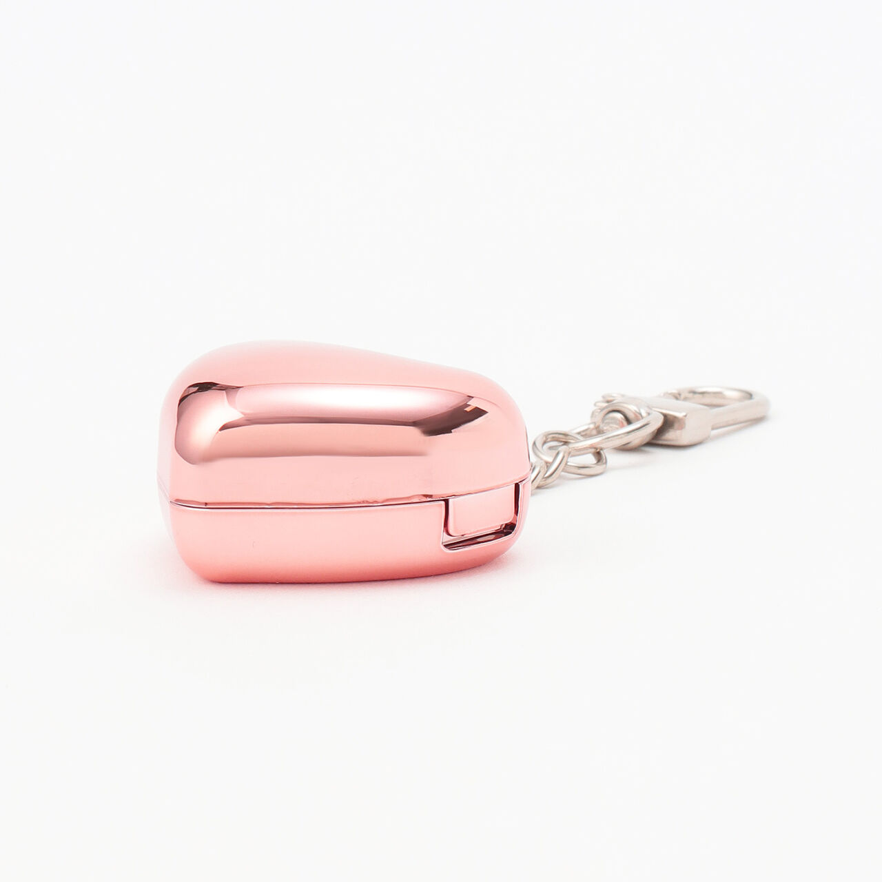 Heart-Shaped Cosmetic Keychain,Silver, large image number 8