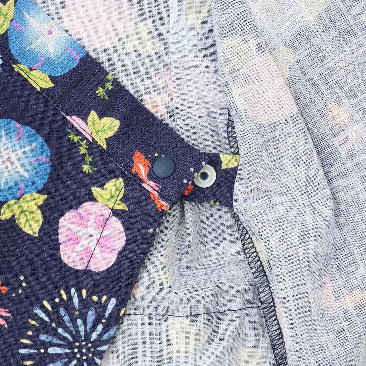 [Web Exclusive] Baby GIRLS Jinbei Set,Navy, large image number 11