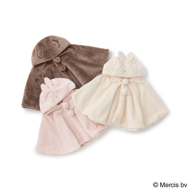 [D Bruna] Ear Cape,Off white, medium image number 13