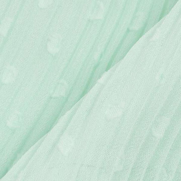 Accordion Pleated Skirt with Shell Pouch,Mint, medium image number 2