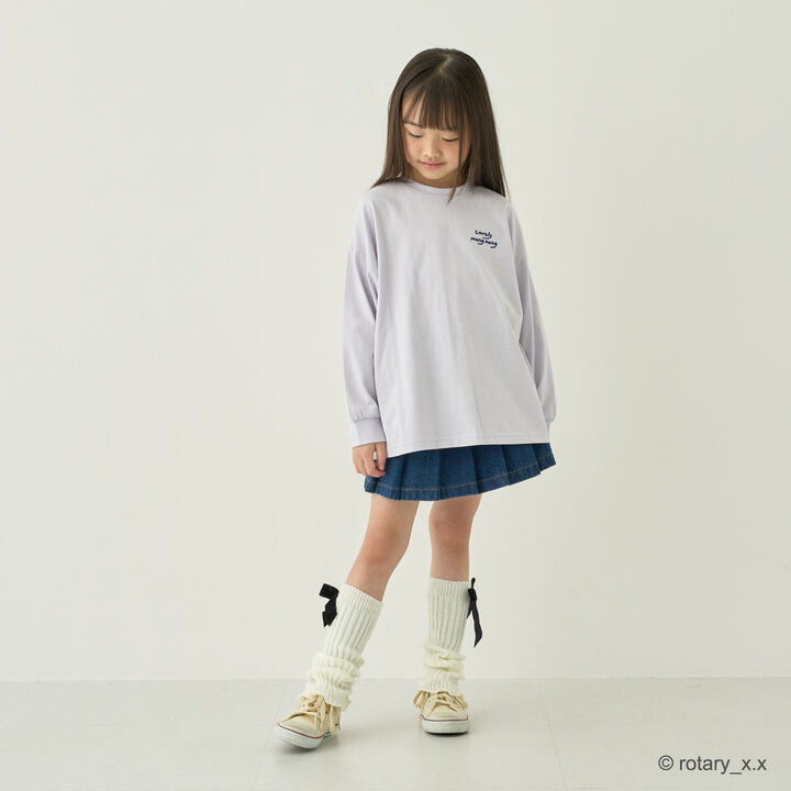[With Inner Shorts/Secure] Pleated Skirt &ndash; Recommended for School,Blue, medium image number 5
