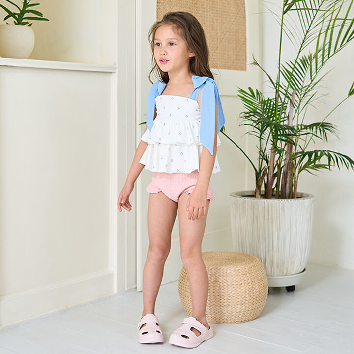 [SWIM] [UV Processing] Pattern Assorted Tiered Separates,Black, medium image number 2