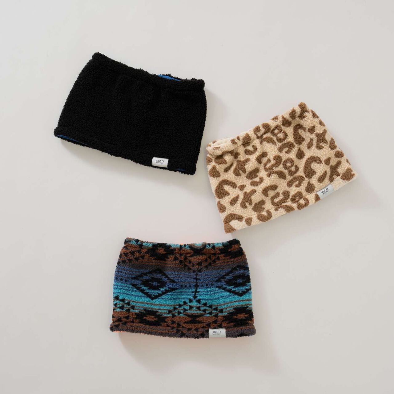 Reversible Snood,Brown, large image number 9