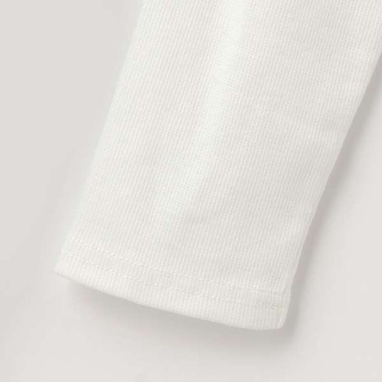 Inner Layered Cropped Knit,Deep red, large image number 7