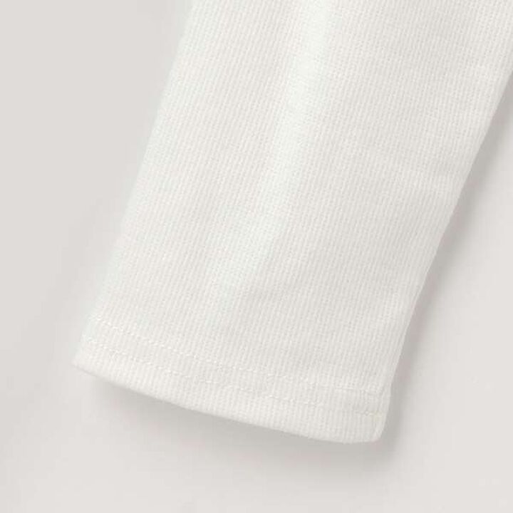 Inner Layered Cropped Knit,Deep red, medium image number 7