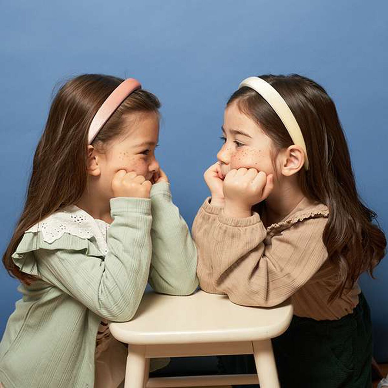 Velour Puffed Headband,Mustard, large image number 9