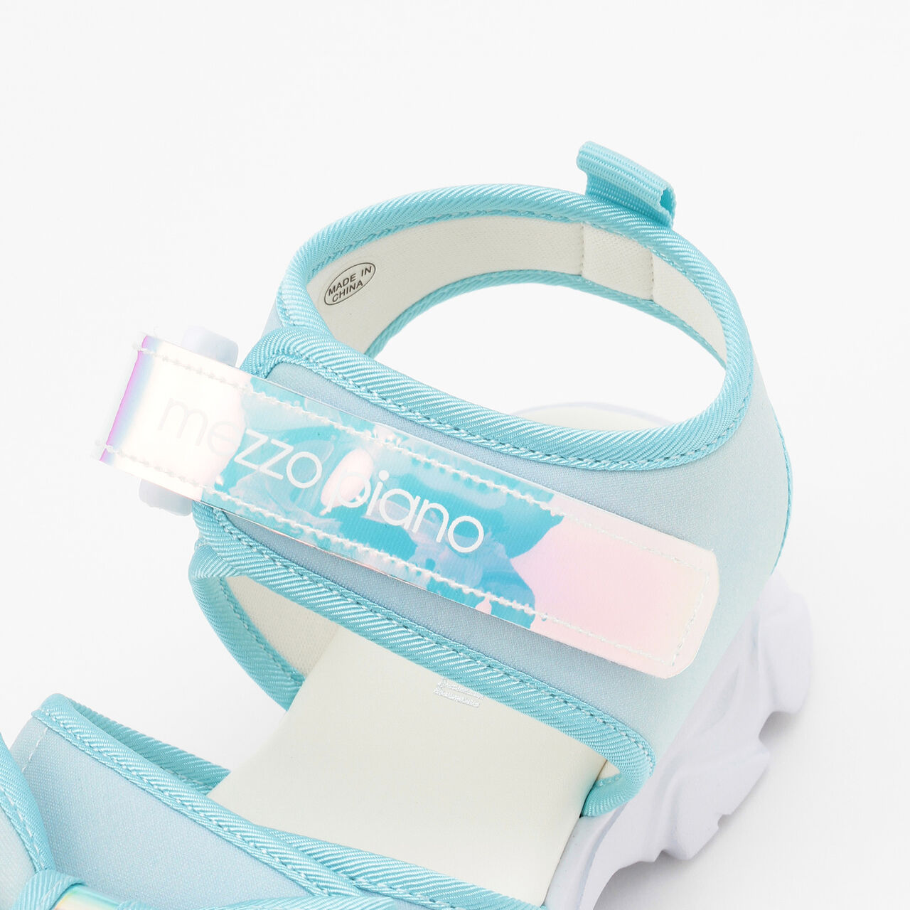 Ribbon Sports Sandal,White, large image number 2