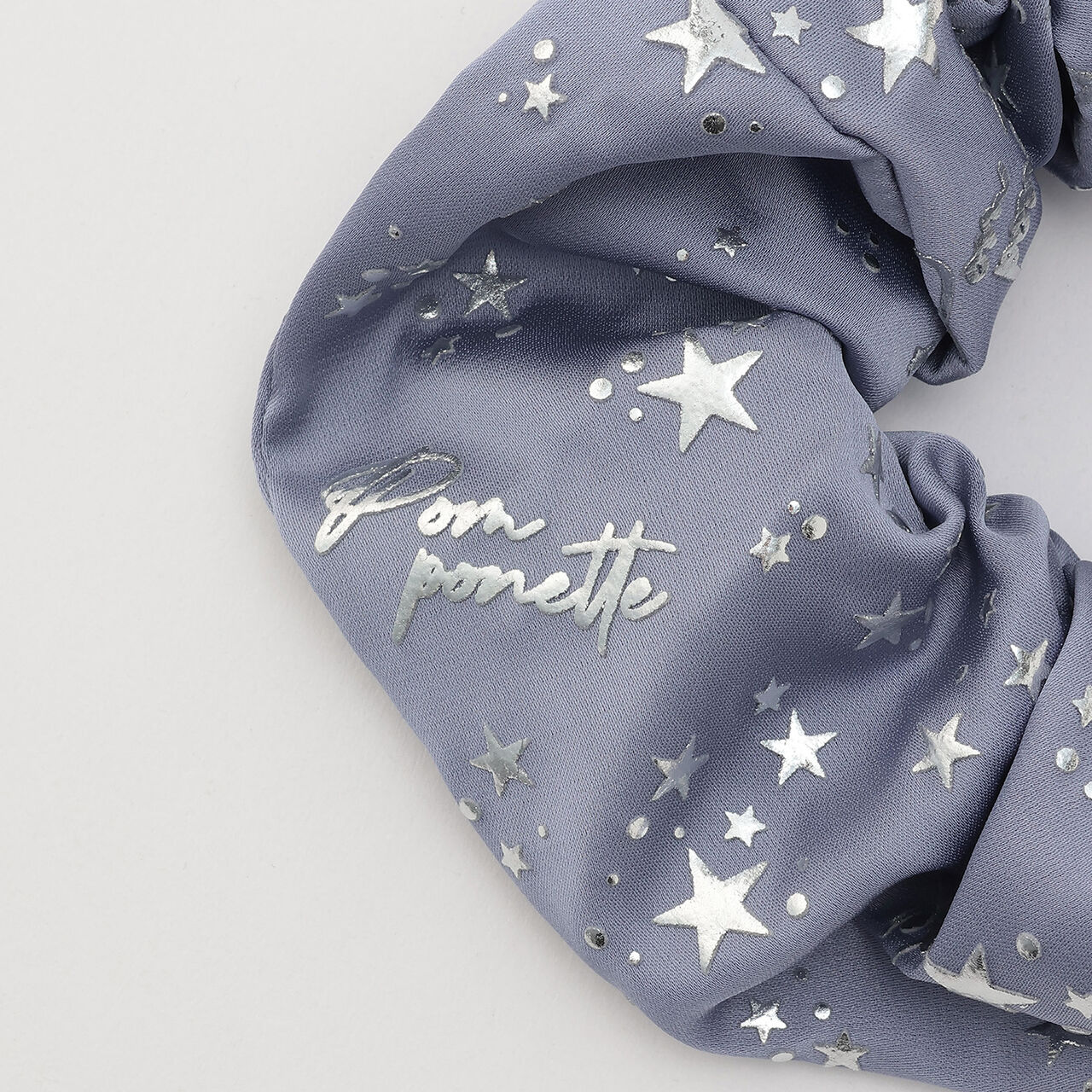 Star All-Over Print Scrunchie,Black, large image number 9