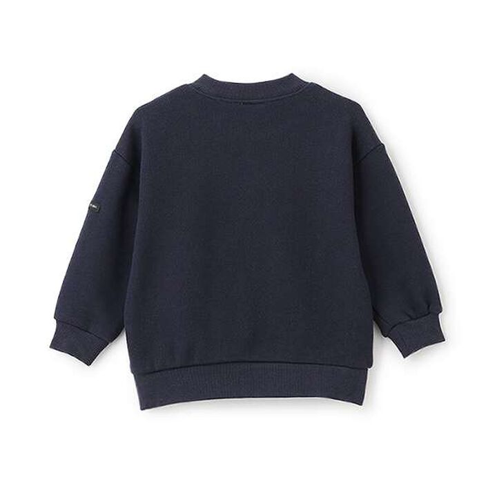 Embroidered Toy Motif Sweatshirt,Navy, medium image number 9