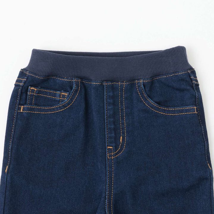 Wool Lined Denim Pants,Blue, medium image number 5