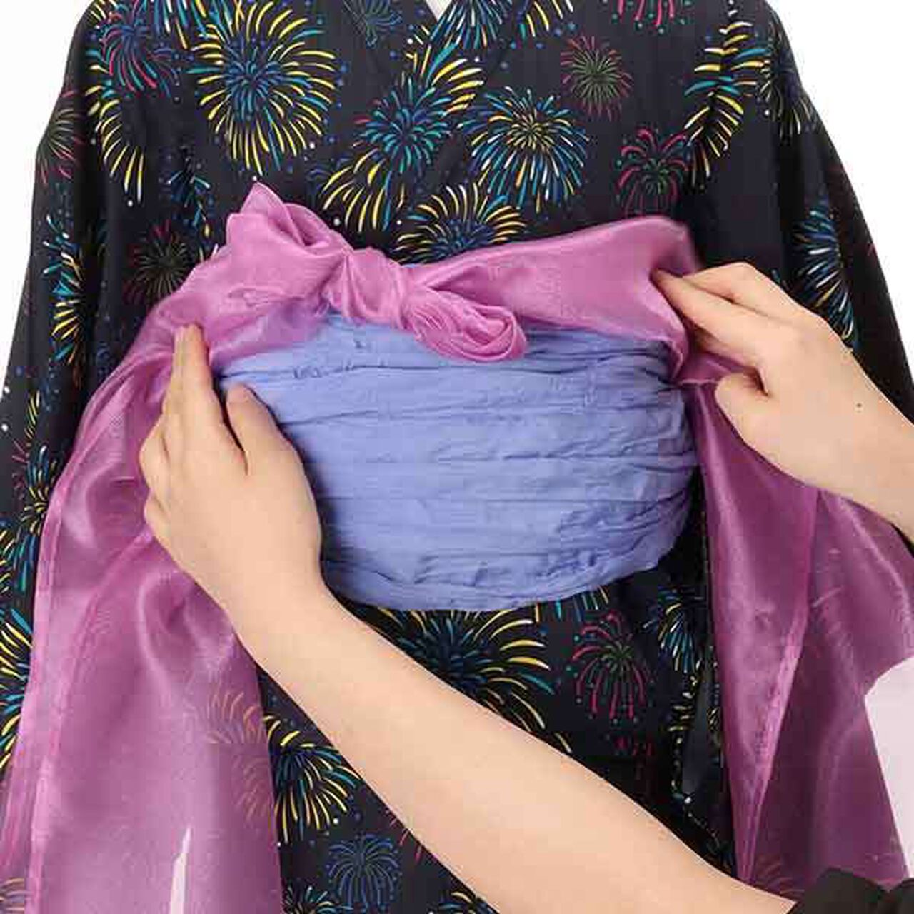 Fireworks Yukata Set,Off white, large image number 12