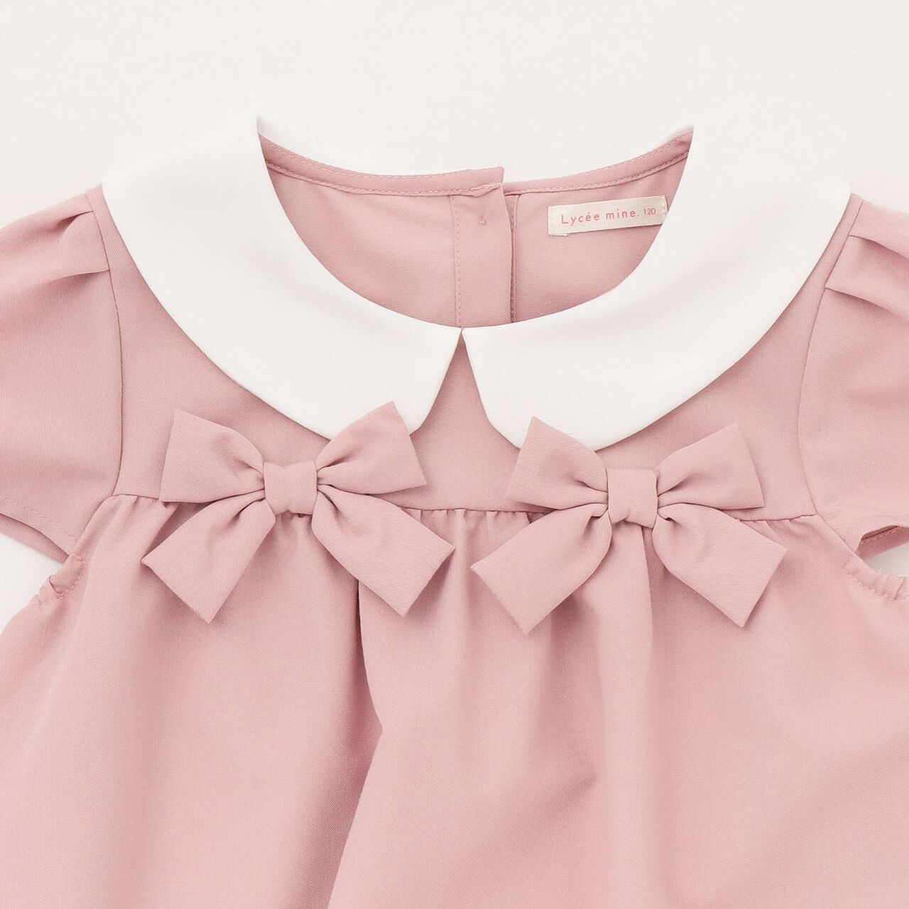 [Occasion] [School-Ready] Round Collar One-Piece Dress,Black, large image number 6