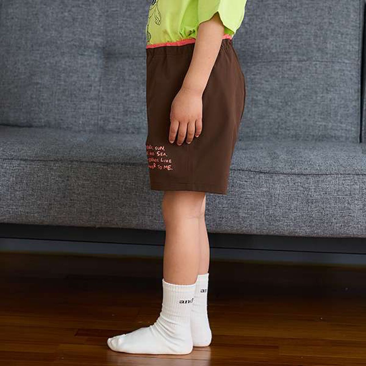 [Amphibious] One-Point Logo Shorts,Navy, large image number 1