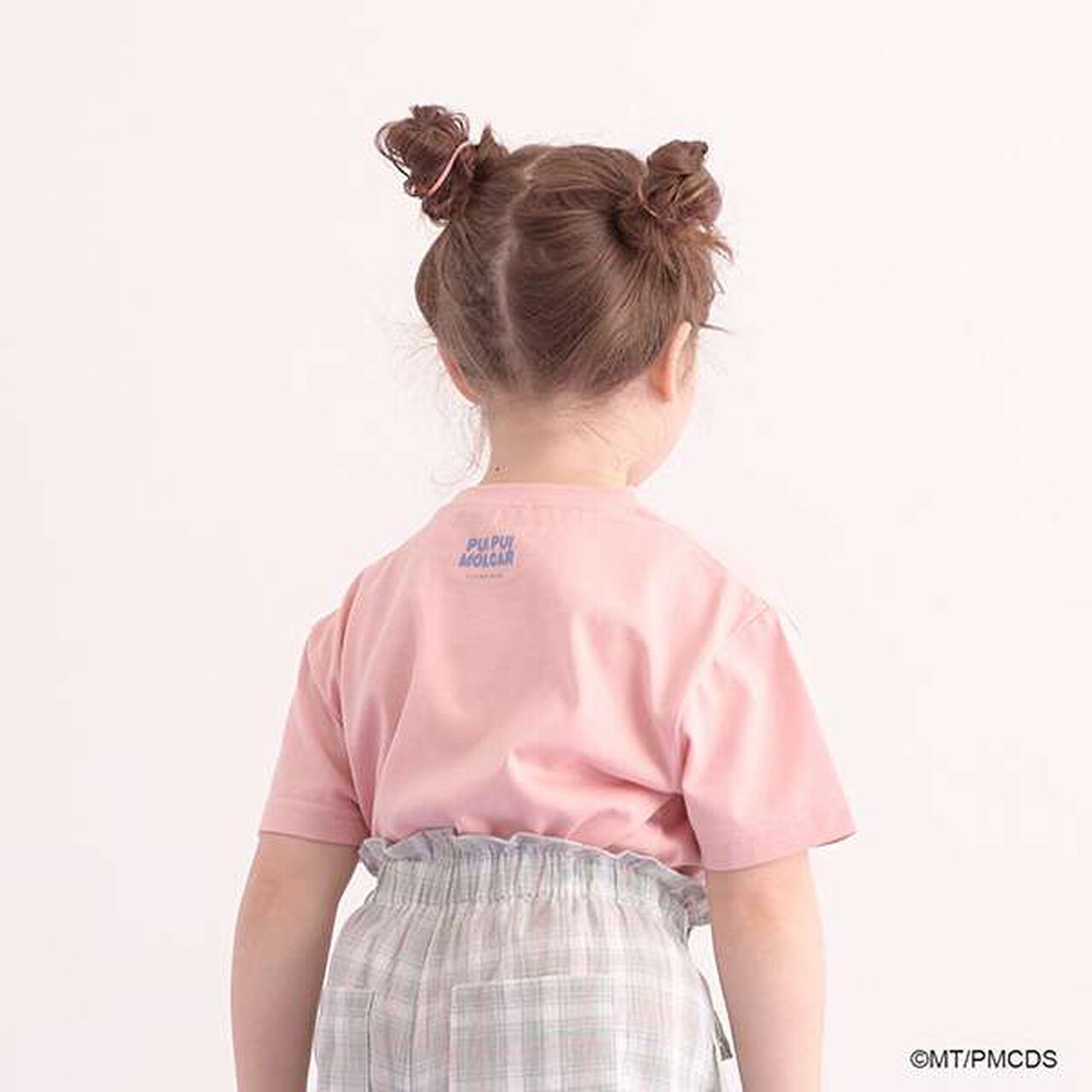 [PUI PUI Molkky] Non-Deforming Soft Cotton Munch Munch Molkky T-Shirt,Moderate pink, large image number 10