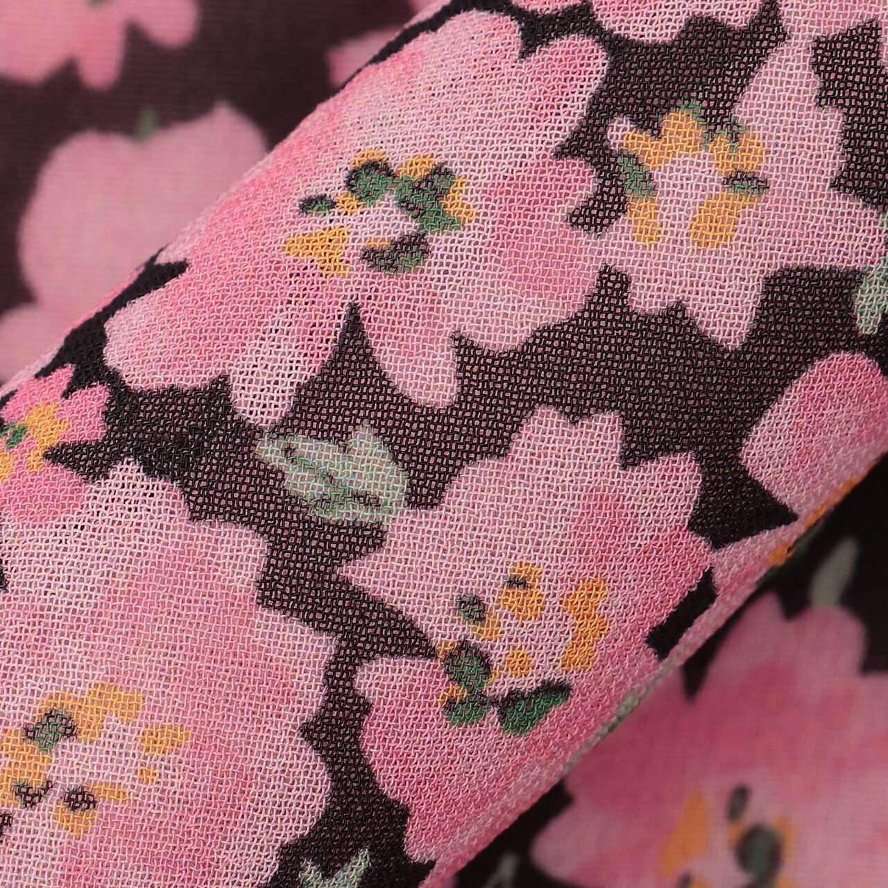 Petite Floral Balloon One-Piece Dress,Pink, large image number 7