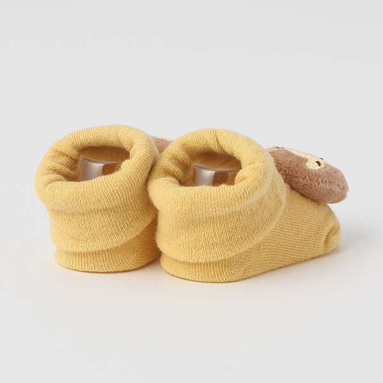 Animal Motif Cup Socks,Mustard, large image number 4