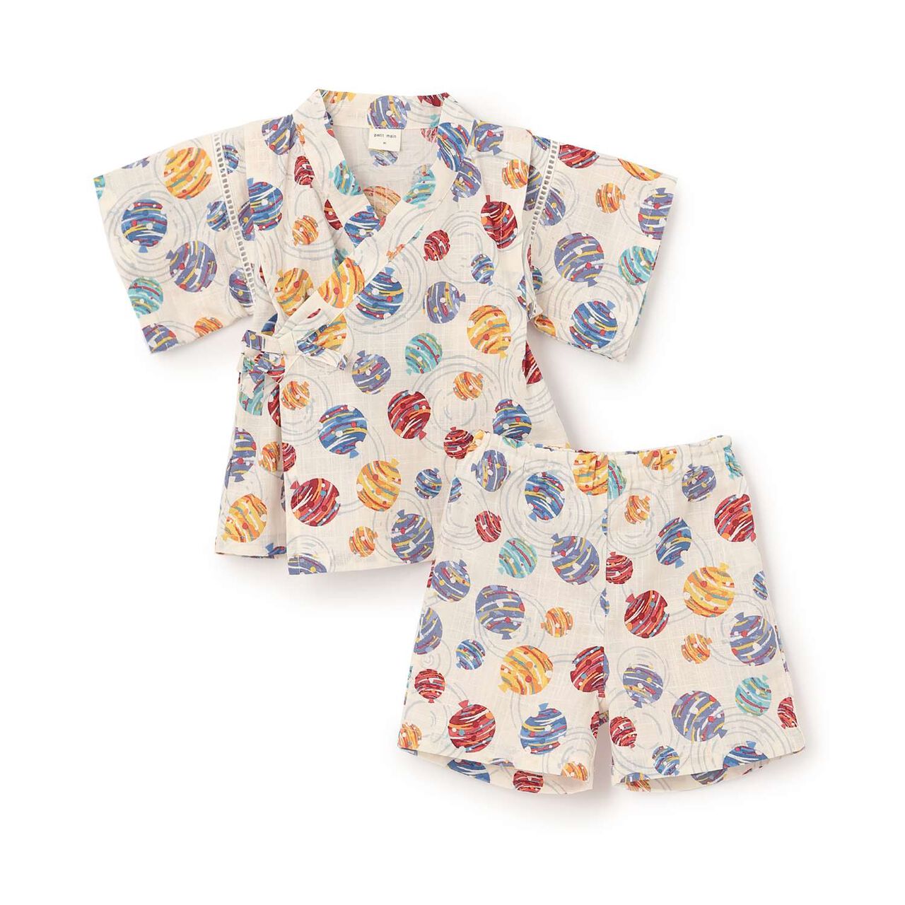 [Easy Wear] Boys Assorted Jinbei,Pearl white, large image number 12