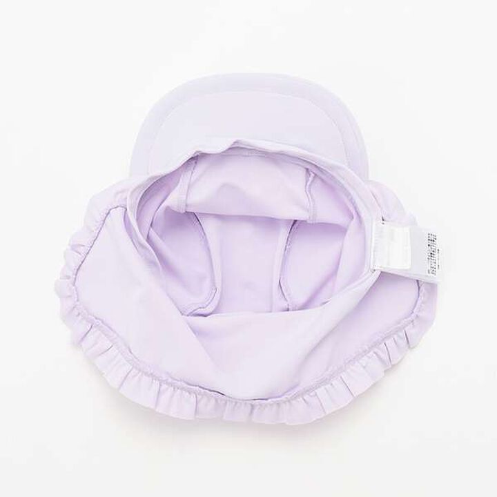 [SWIM] Frill Cap with Sunshade,Light pink, medium image number 4