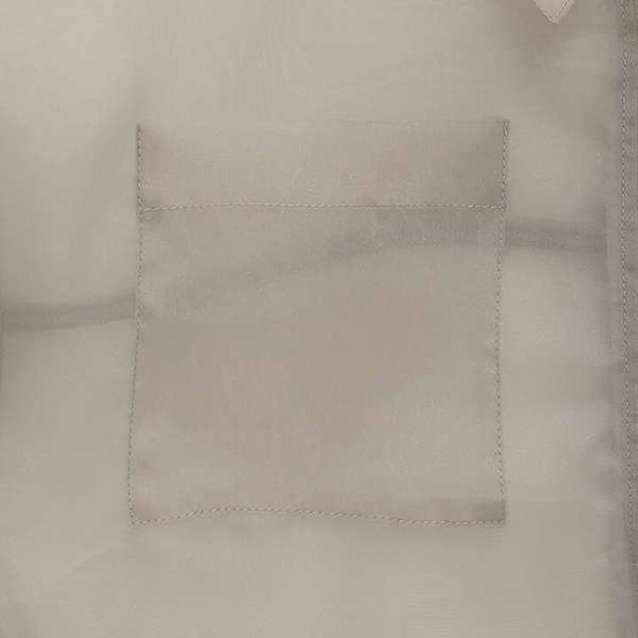 [LADIES] Sheer Shirt Jacket,White, medium image number 12