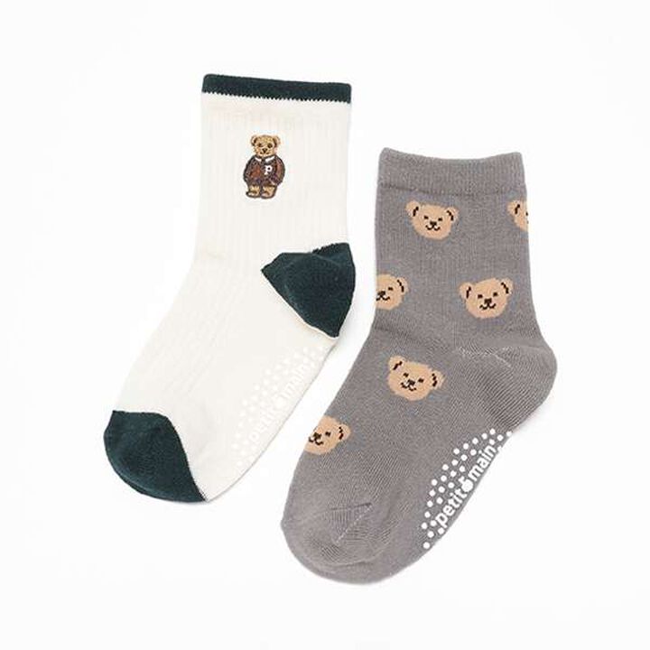 Bear Socks 2-Pack,Navy, medium image number 8